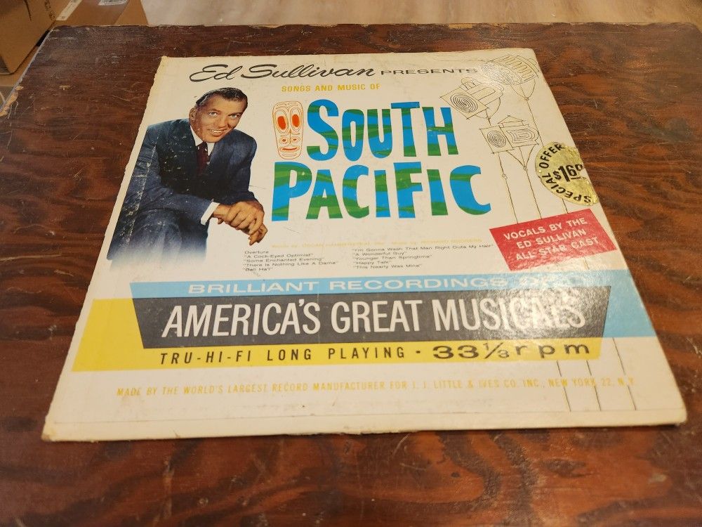South Pacific Vinyl Record