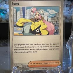 2023 Pokémon cards Iono