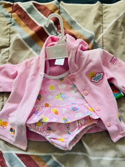 Baby Buns Infant Swimsuit and Coverup Beach Day