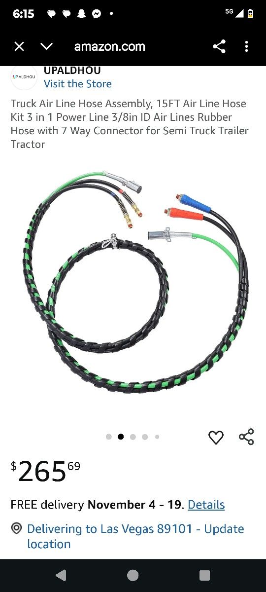 Truck Air Line Hose