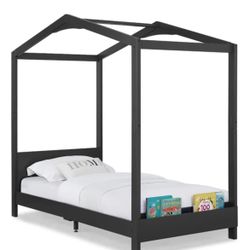 Platform twin Bed - Solid Wood 