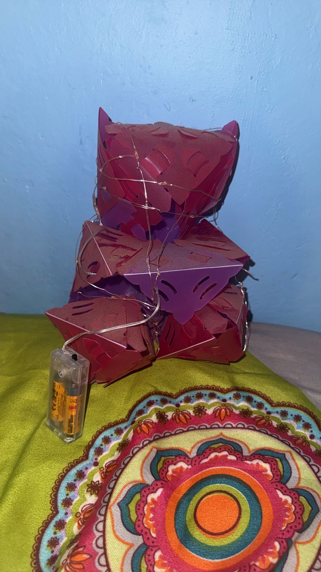 3d bear puzzle with lights