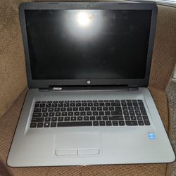 HP Notebook 17" Silver 