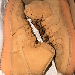  Nike Air Force 1 High “Flax” — Size 14