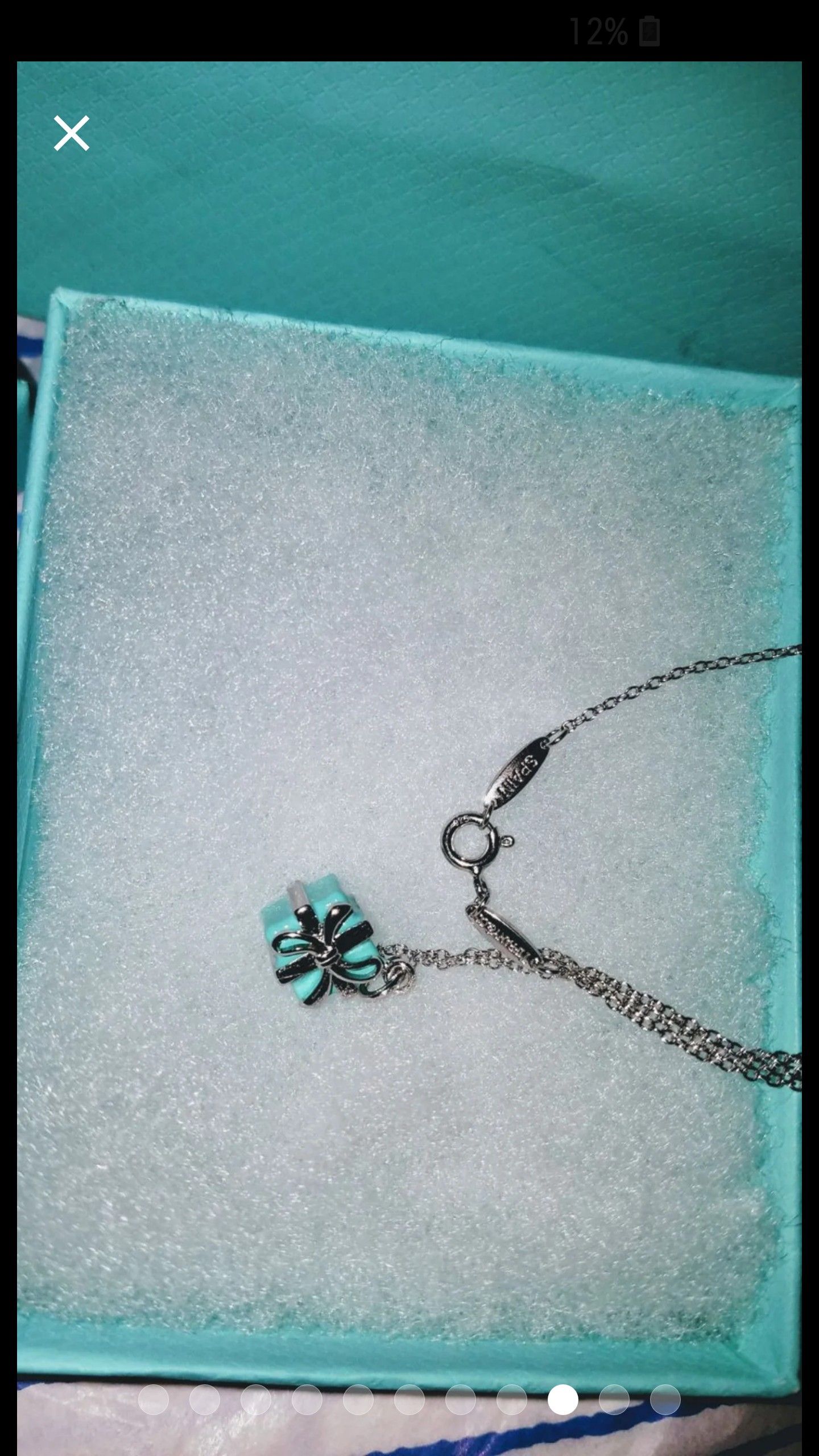 Tiffany & Co. Box Necklace