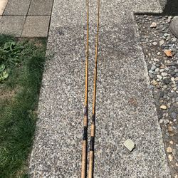 Surf Fishing Rods - Vintage Bob Rudd/Earl Mfg Reeder Rods