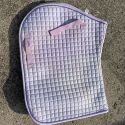 Lilac Saddle Pad