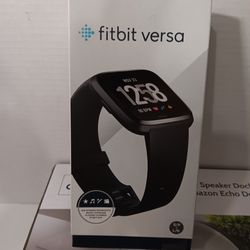 New FITBIT VERSA WATCH  WITH SMALL/LARGE BAND