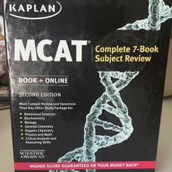 MCAT second edition 