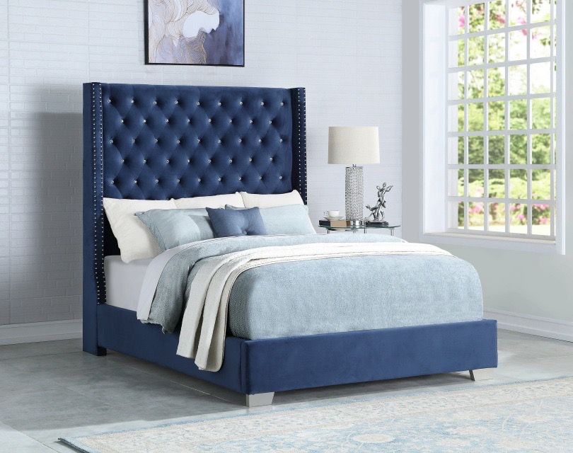 HH327 Diamond Bed Queen+Mattress 🥹😎😍😜🥰