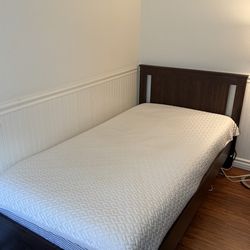 IKEA Single Bed Frame and Mattress