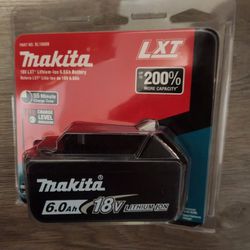 Makita 6.0 18v Battery 