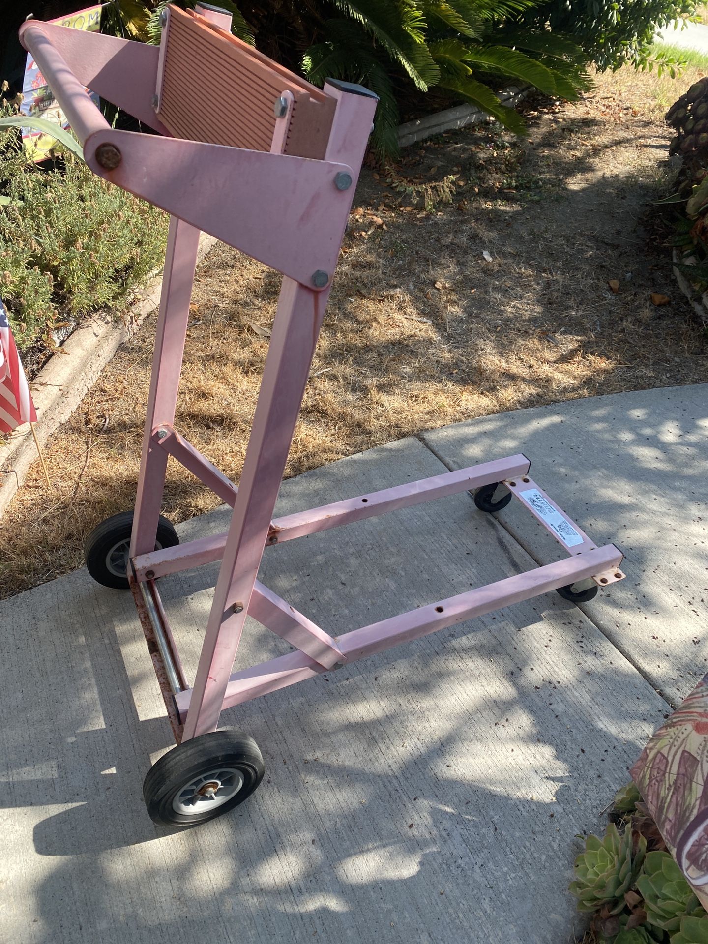 CE Smith Outboard Motor Dolly - Powder Coated Steel - 250 lbs