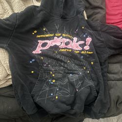 spider hoodie size M