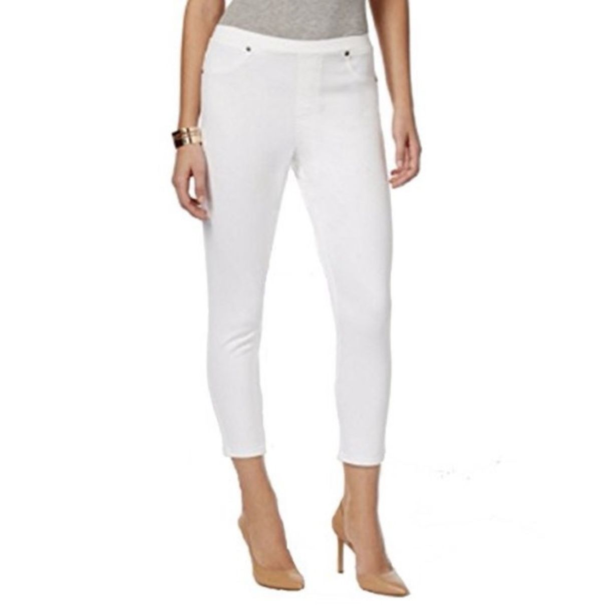 Style & Co White Capri Jeggings - Size 1 X