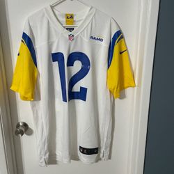 Puka Nacua White Rams Vapor F.U.S.E. Stitched Limited Men’s Size: S, L