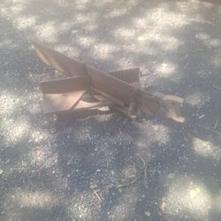 Vintage Antique Stanley Adjustable Miter Saw Box With Saw NO. 2246