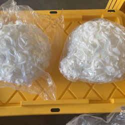 Two Large Flowers Balls For Centerpiece 10”/10”