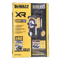 DEWALT DCPW1600Y2 2X20V MAX 1600-PSI Flexvolt Pressure Washer​ Kit