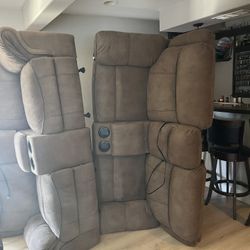 Brown Recliners With Power Plugs