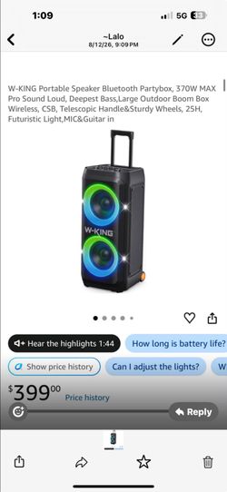 W-King speaker