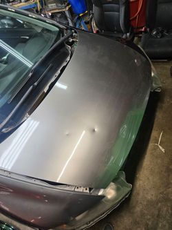 Honda civic si fa5 2007 sedan oen hood with hings parts