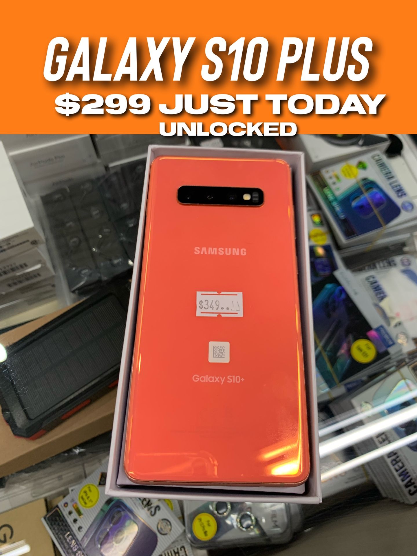 GALAXY S10 PLUS UNLOCKED 