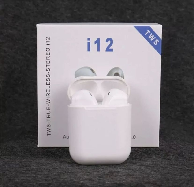 I12 TWS Headphone AirPod iPhone Samsung Bluetooth Wireless