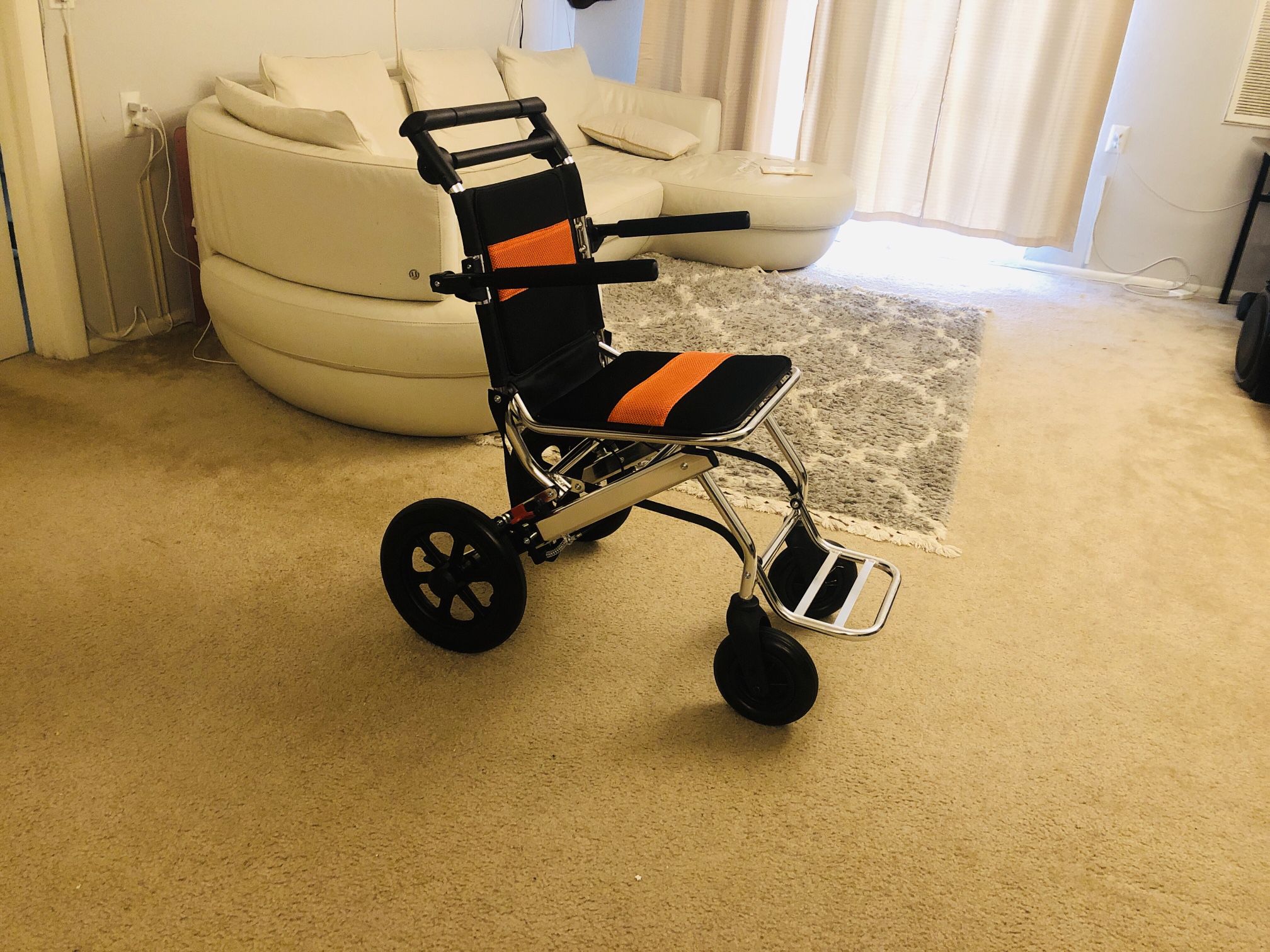 Wheelchair - Portable & Sturdy.