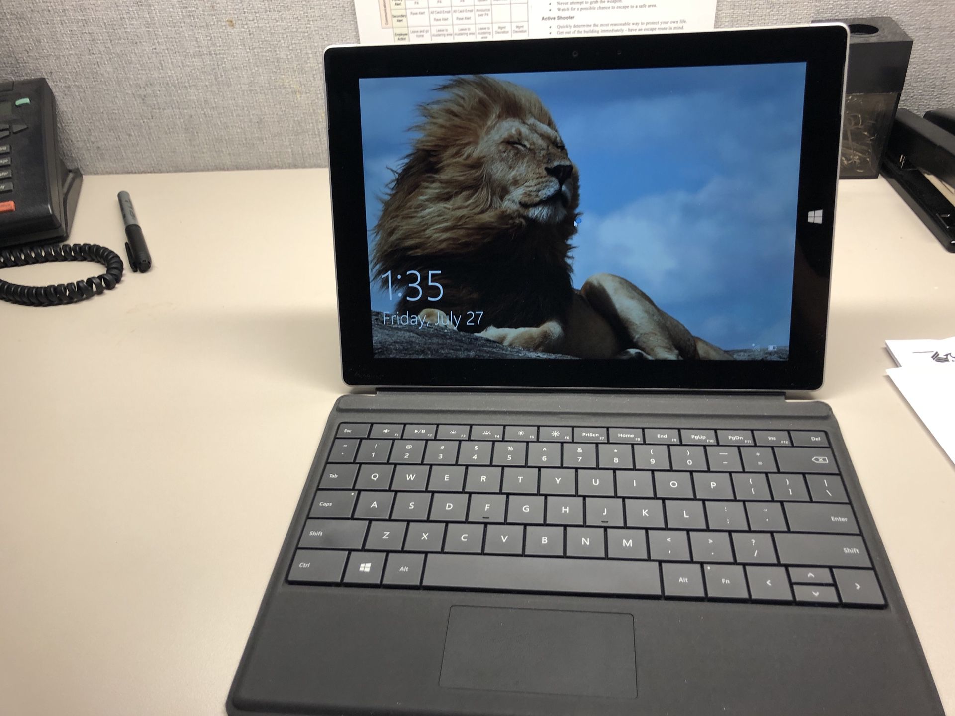 Microsoft Surface 3 with data, AT&T, 64gb