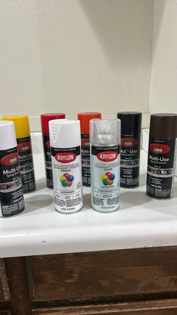 Spray cans 5$ each