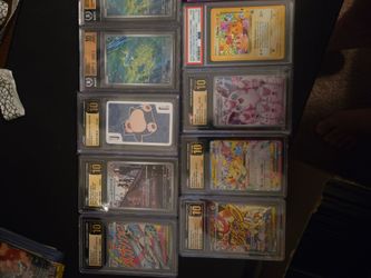 Graded 10s Pokémon Card Lot CGC PSA Beckett