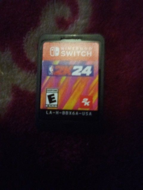 Nba2k24 Nintendo Switch Game
