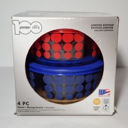 NEW Pyrex 100th Anniversary Storage Bowls with Lids