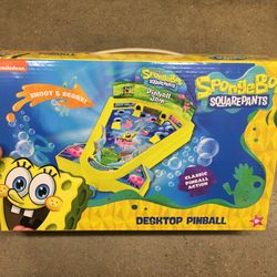 NWT Spongebob Desktop Pinball