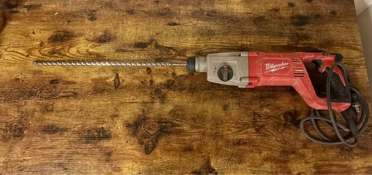 Milwaukee 5262-21 1" SDS-Plus Rotary Hammer Drill with Bit - $90