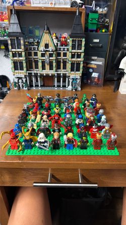 lego marvel minifigure lot