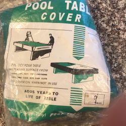 Pool Table Cover 