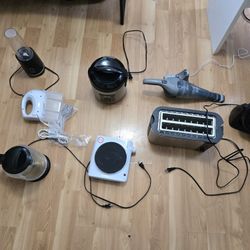 Toaster / Hand Mixer / Electric Kettle / Handheld Vacuum / Rice Cooker / Blender / Electric Cooker / Fan / Weight Scale