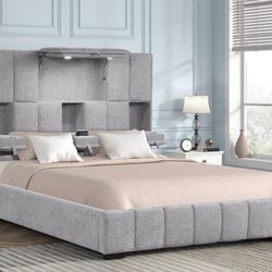 New Queen Luxury Bed Without Mattress And Free Delivery Pay On Arrival 
