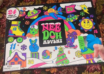 NeeDoh Squishmas Advent Calendar 2026 - Sealed, 24 Squishies