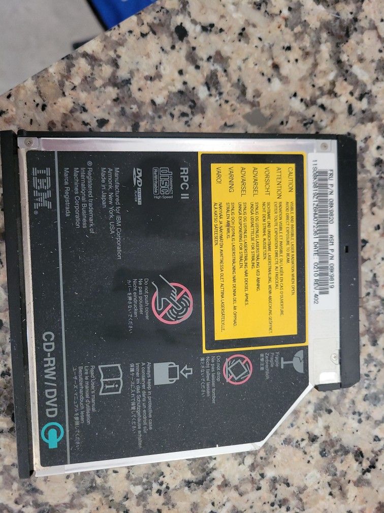 HL Data Storage CD-RW/DVD Drive Model No. GCC-4160-N