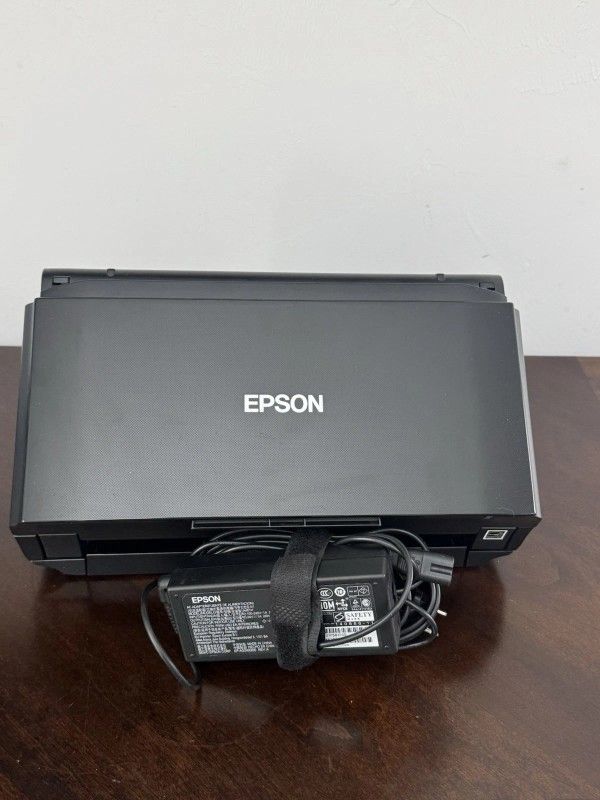 DS-510 Epson WorkForce Sheetfed Scanner. Charger/USB cable included.