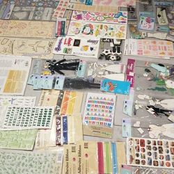 Scrap Booking Stickers Huge Massive Extravaganzaaaaaa!