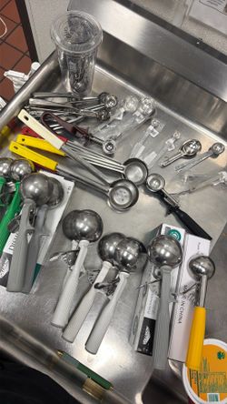 Commercial Kitchen Portioning Tool Bundle – Dishers, Spoodles & Scoops