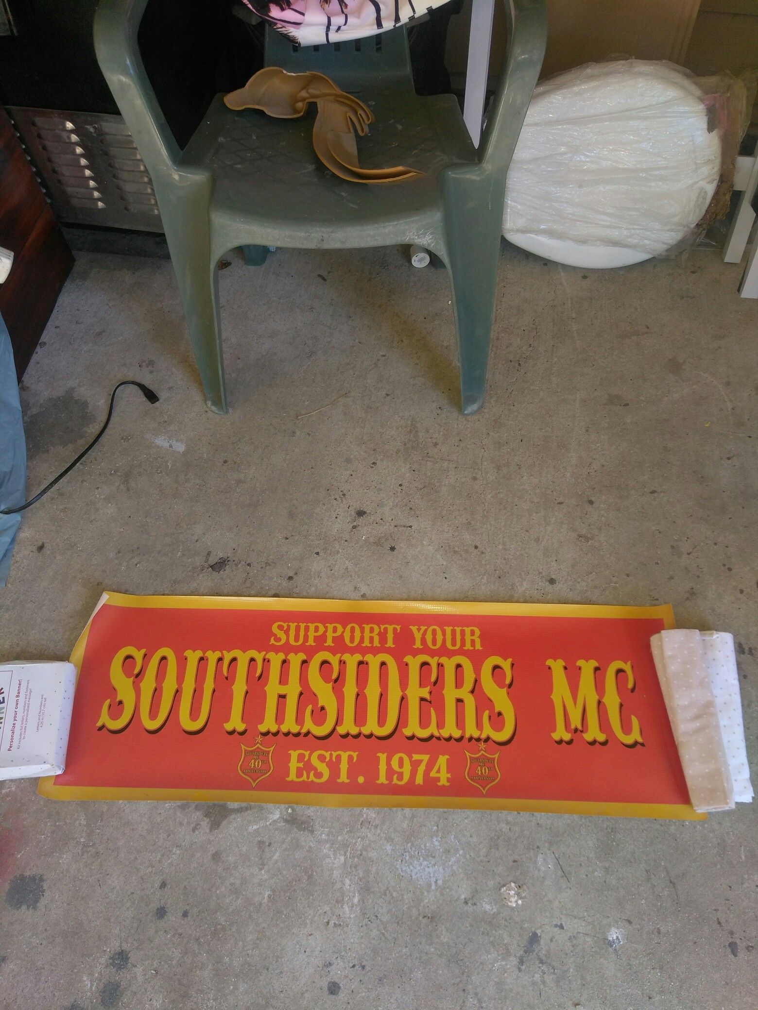 Support your local South Siders Motorcycle Club Banner