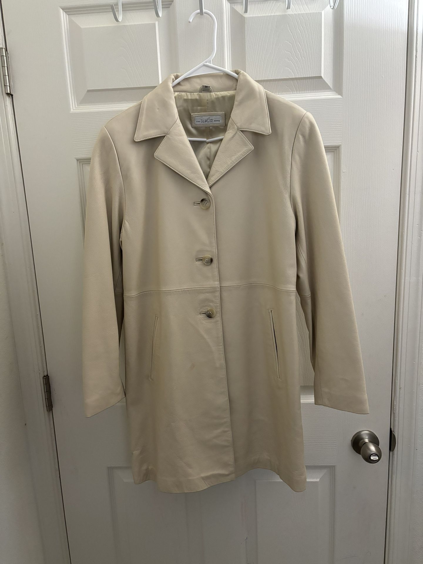 Long Sleeves Pure Leather London Style Jacket