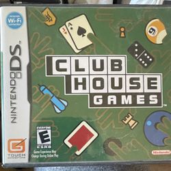 Clubhouse Games (Nintendo DS, 2006)