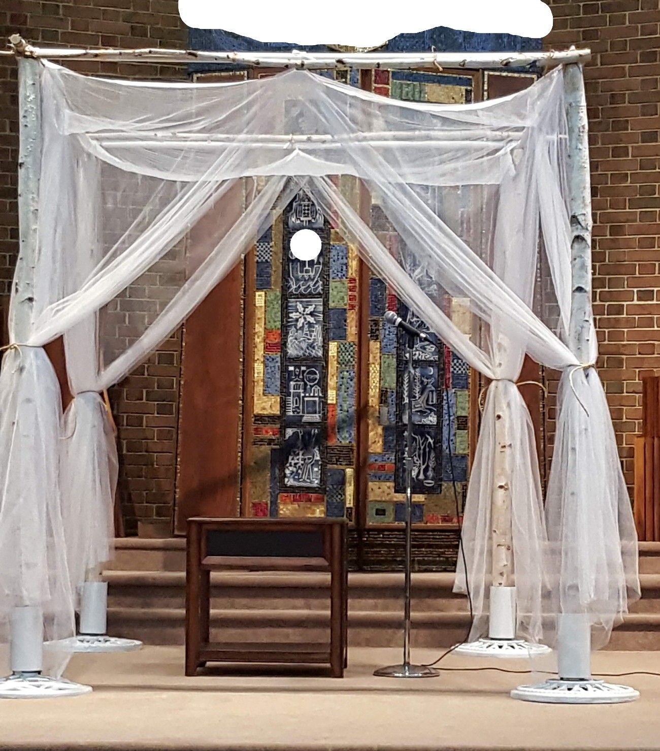 Wedding chuppah, arch, canopy