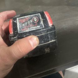 M18 Milwaukee Xc Battery Used But Works Fine 